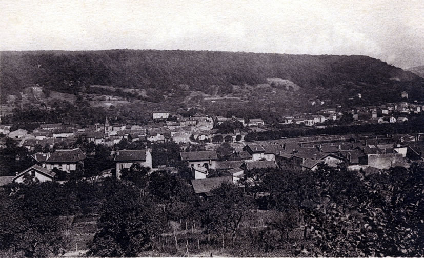 vue générale de Pompey, image retouchée